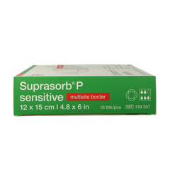 Suprasorb P sensitive multisite 12 x 15 10 Stuks