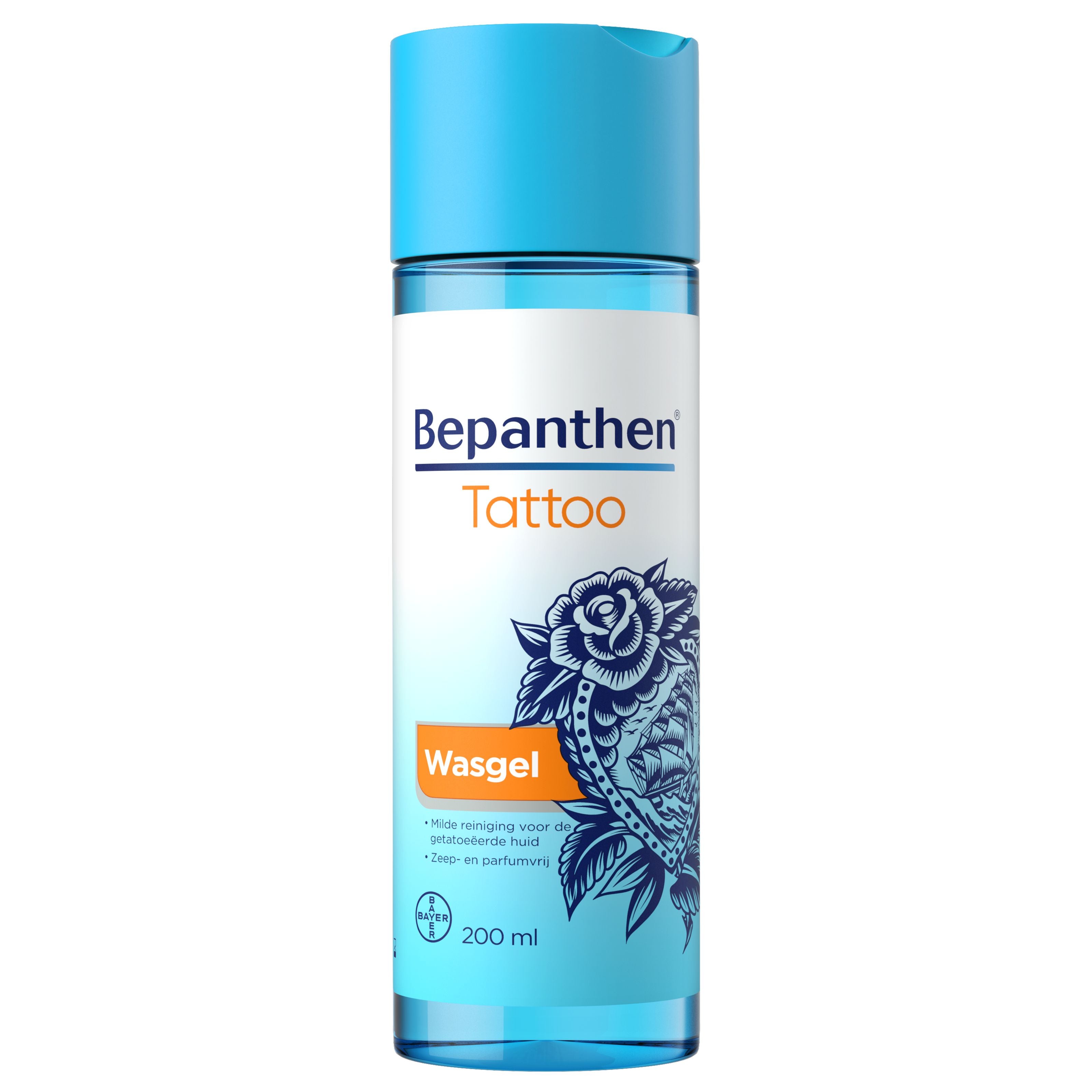 Bepanthen Tattoo wasgel 200.00 Milliliter