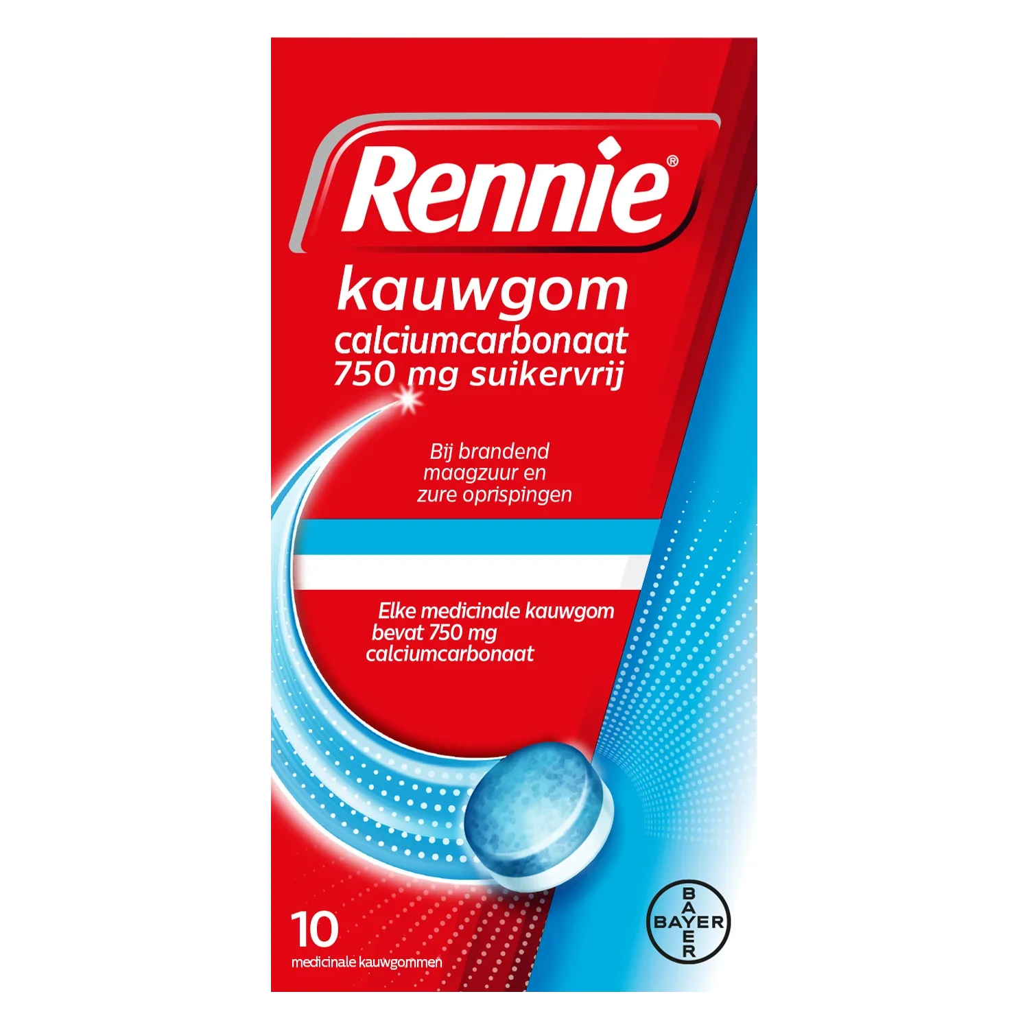 Rennie Kauwgom suikervrij 10 Stuks