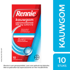 Rennie Kauwgom suikervrij 10 Stuks