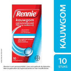 Rennie Kauwgom suikervrij 10 Stuks