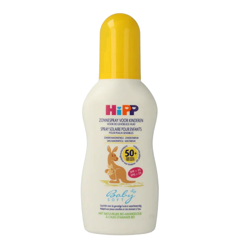 Hipp Baby soft zonnespray voor kinderen 150 Milliliter