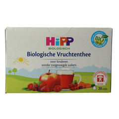 Hipp Biologische vruchtenthee 20 Zakjes