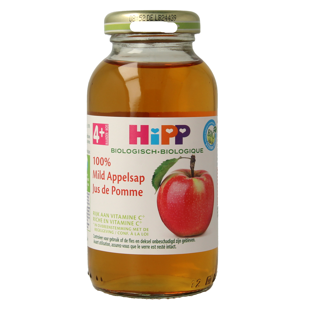 Hipp Appelsap mild bio 200.00 Milliliter