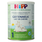 Hipp 1 Biologische zuigelingenmelk op basis van geitenm 400 Gram