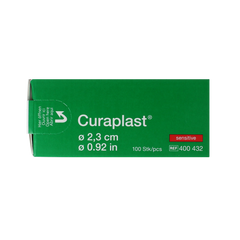 Curaplast Sensitive wondpleister rond 2.3cm 100.00 Stuks