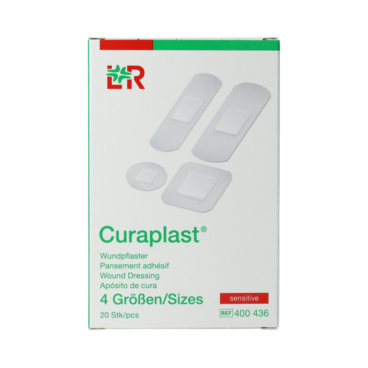 Curaplast Sensitive wondpleister mix 20.00 Stuks