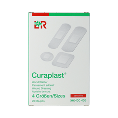 Curaplast Sensitive wondpleister mix 20.00 Stuks
