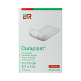 Curasept Sensitive wondsnelverband 10cm x 6cm 10.00 Stuks