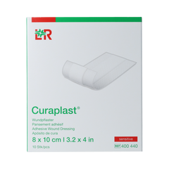 Curaplast Sensitive wondpleister 8cm x 10cm 10.00 Stuks