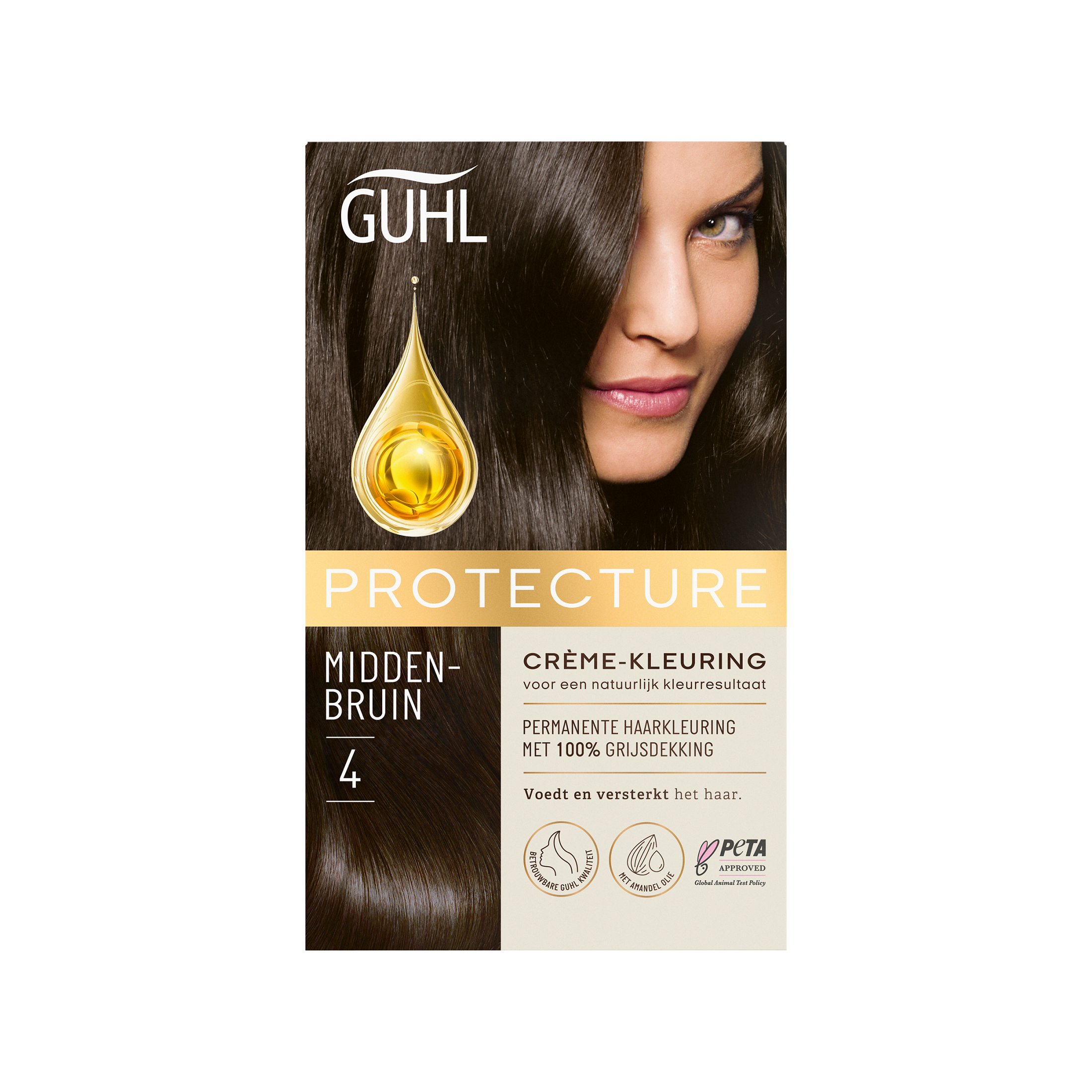 Guhl Beschermende cremekleur 4 middenbruin 1.00 Set