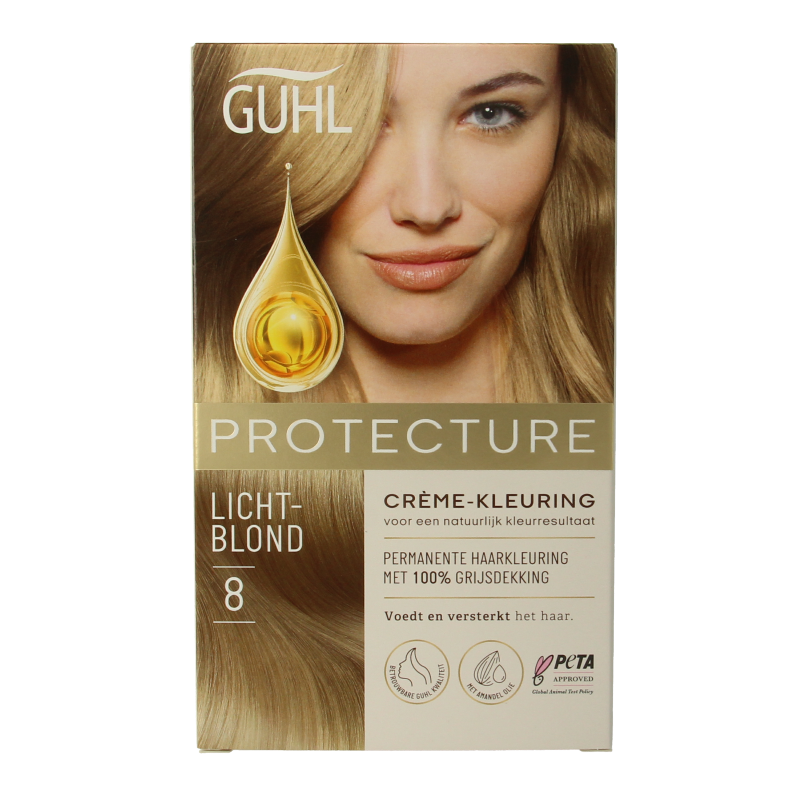 Guhl Beschermende cremekleur 8 lichtblond 1 Set