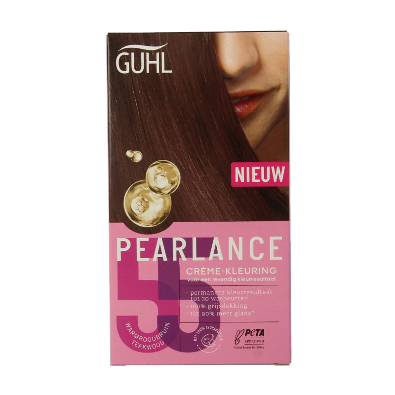 Guhl Intensieve cremekleur 55 warm roodbruin 1 Set