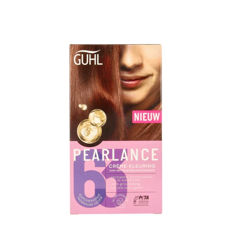 Guhl Pearlance intensieve cremekleur 63 koper mahonie 1 Set