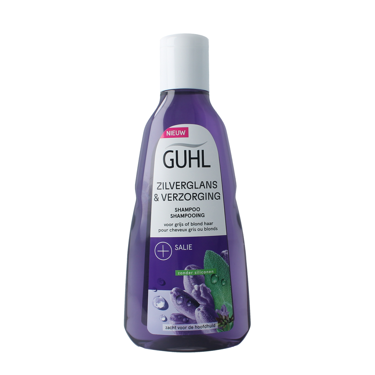 Guhl Zilverglans & verzorging shampoo 250.00 Milliliter