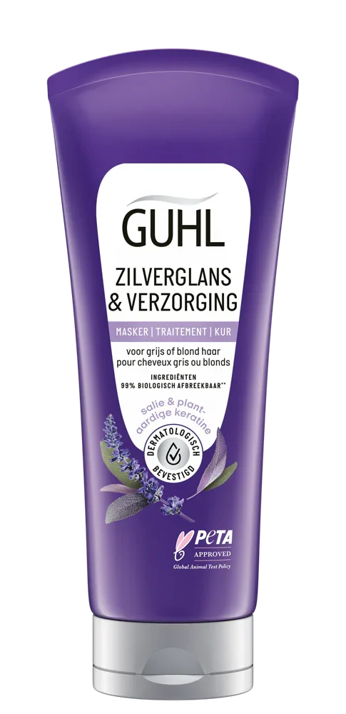 Guhl Zilverglans & verzorging masker 200 Milliliter