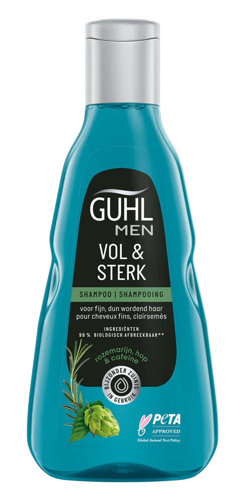 Guhl Man vol & sterk shampoo 250 Milliliter