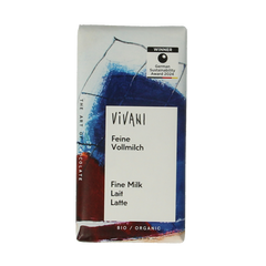 Vivani Chocolade minibars melk bio 12.5 Gram