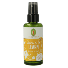 Primavera Organic roomspray focus & learn bio 50 Milliliter
