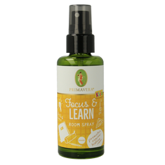 Primavera Organic roomspray focus & learn bio 50.00 Milliliter