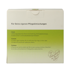 Primavera Lege flessen set 6x50ml schenkdop bruin glas 1 Set