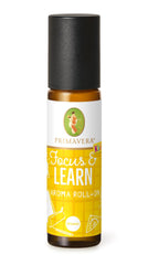 Primavera Organic aroma roll-on focus&learn 10 Milliliter