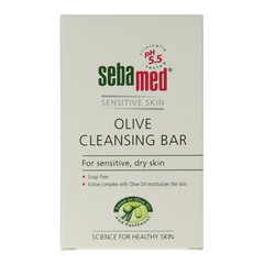 Sebamed Zeepvrije wastablet olijf 150 Gram