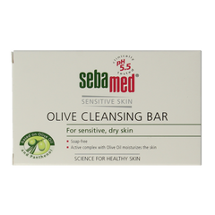 Sebamed Zeepvrije wastablet olijf 150.00 Gram