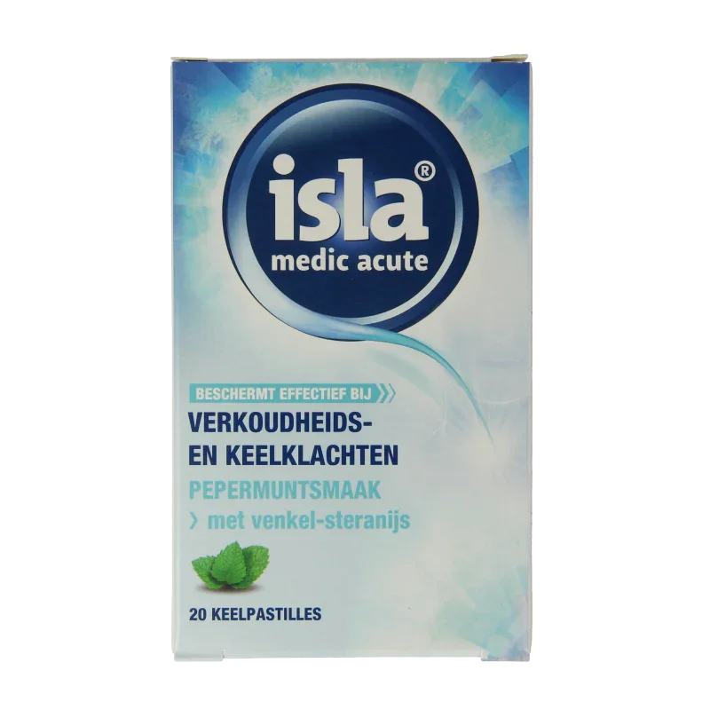 Isla Medic acute keelpastilles 20 Pastilles