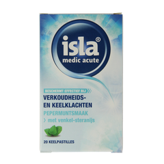 Isla Medic acute keelpastilles 20.00 Pastilles