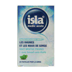 Isla Medic acute keelpastilles 20.00 Pastilles