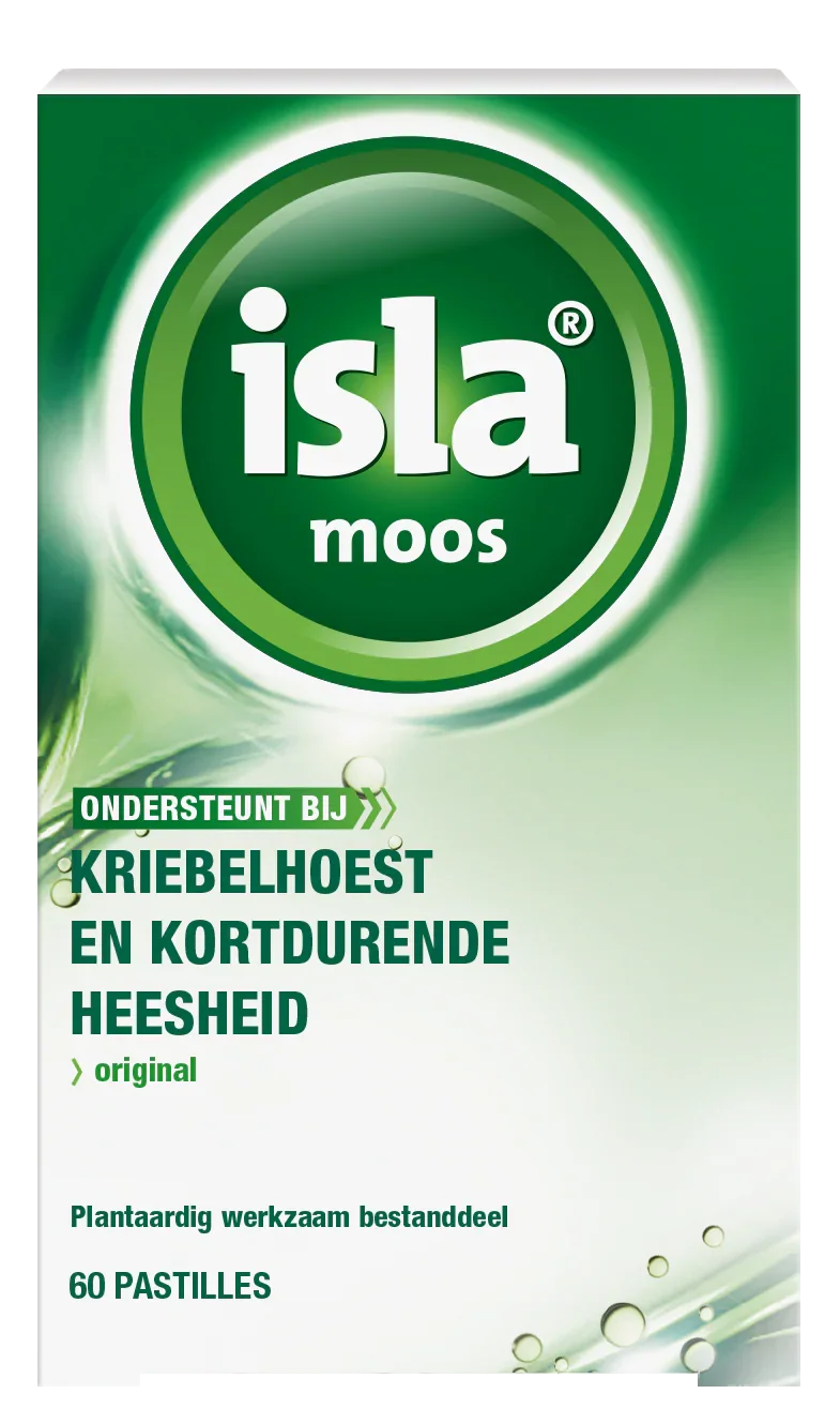Isla Moos keelpastille 60 Pastilles