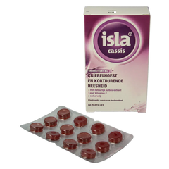 Isla Cassis keelpastille 60 Pastilles