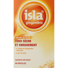 Isla Gember keelpastille 60 Pastilles