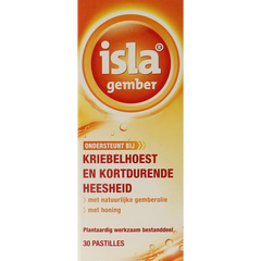 Isla Gember keelpastilles 30 Pastilles