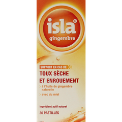 Isla Gember keelpastilles 30 Pastilles