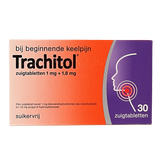 Trachitol Zuigtabletten suikervrij 30 Zuigtabletten