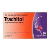 Trachitol Zuigtabletten suikervrij 30.00 Zuigtabletten