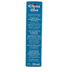 Chinaolie China olie 25.00 Milliliter