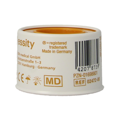 Leukopor Hechtpleister 5m x 2.50cm 1 Stuks