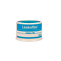 Leukoflex Hechtpleister 5m x 2.50cm 1.00 Stuks