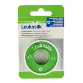 Leukosilk Hechtpleister 1.25cm hangend 1 Stuks