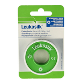 Leukosilk Hechtpleister 1.25cm hangend 1 Stuks