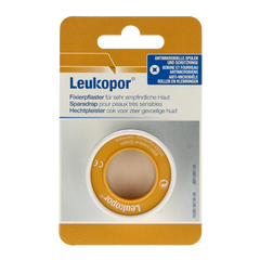 Leukopor Hechtpleister Eurolock 5m x 1.25cm 1.00 Stuks