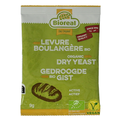 Bioreal Gist gedroogd bio 9 Gram