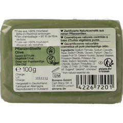 Alviana Olijfzeep 100.00 Gram