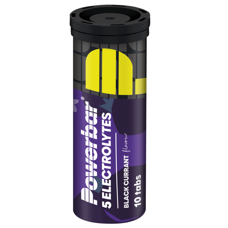 Powerbar Electrolyte tabs black currant 1 Stuks
