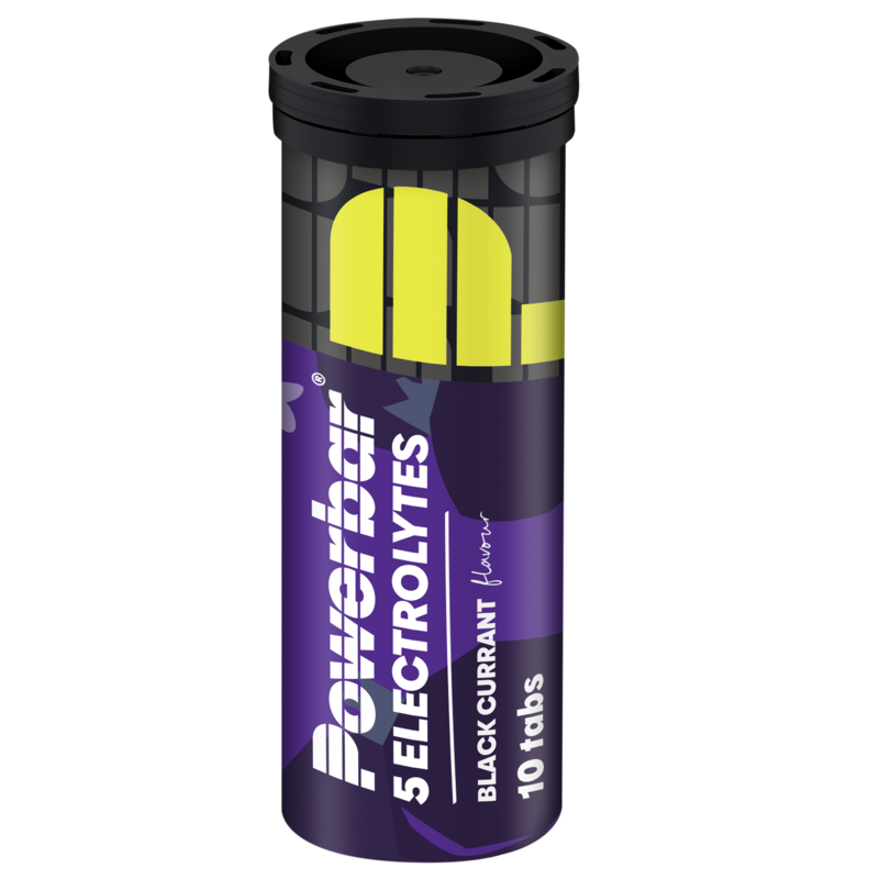 Powerbar Electrolyte tabs black currant 1.00 Stuks