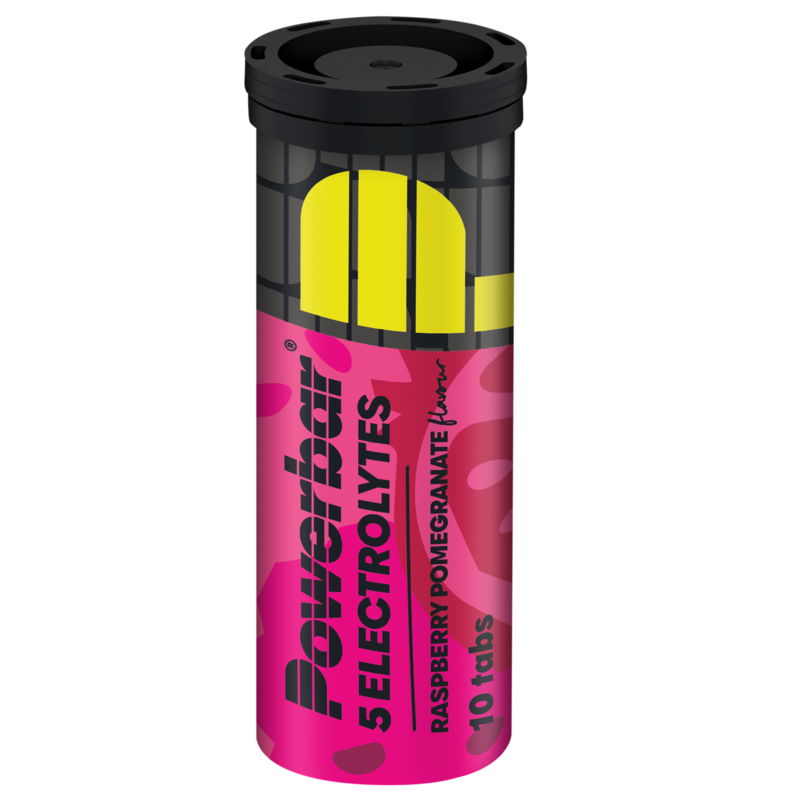 Powerbar Electrolyte tabs raspberry pomegranate 1 Stuks