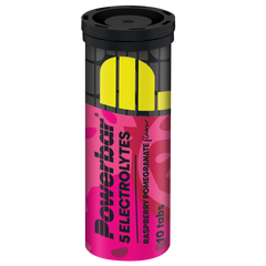 Powerbar Electrolyte tabs raspberry pomegranate 1.00 Stuks